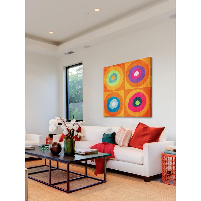 Marmont Hill - Flaming June by Irena Orlov Painting Print on Canvas - Multi-Color