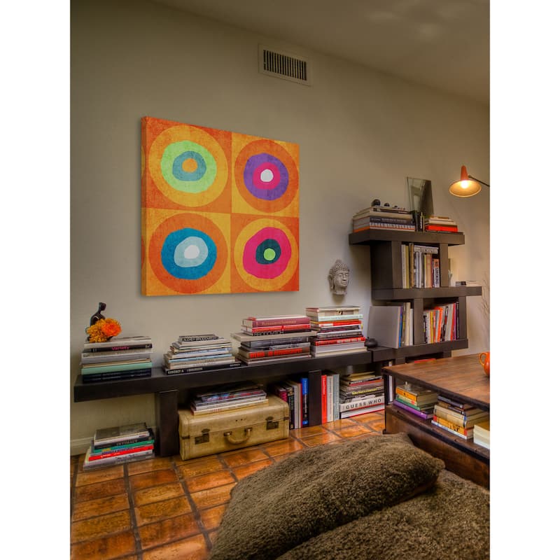 Marmont Hill - Flaming June by Irena Orlov Painting Print on Canvas - Multi-Color