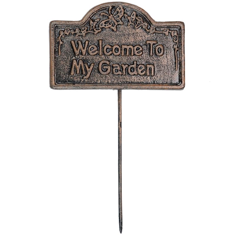 Premium Garden Marker Welcome To My Garden