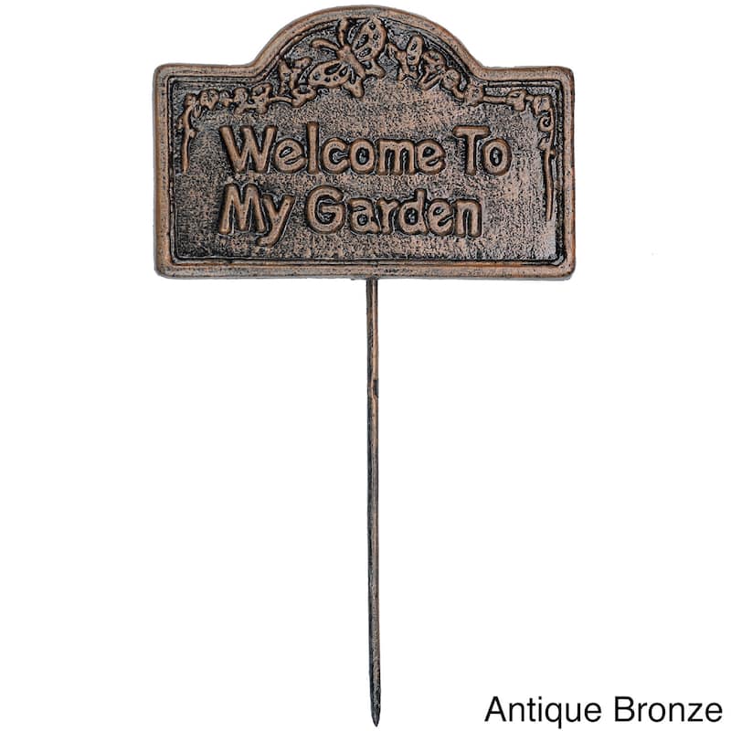 Premium Garden Marker Welcome To My Garden