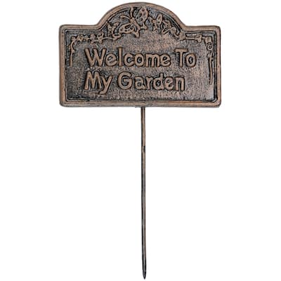 Premium Garden Marker Welcome To My Garden