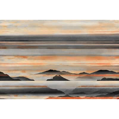 Parvez Taj - Hidden Mountains Painting Print on Canvas