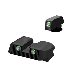 Hi-Viz Nitesight Glock 10mm Front and Rear Handgun Set
