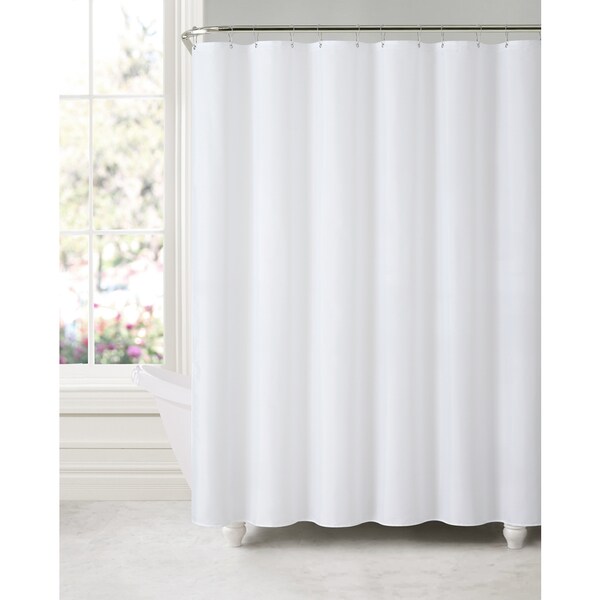 VCNY Frabric Shower Liner with Suction Cups