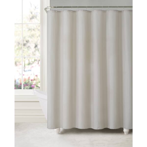 Shop Vcny Frabric Shower Liner With Suction Cups Free Shipping
