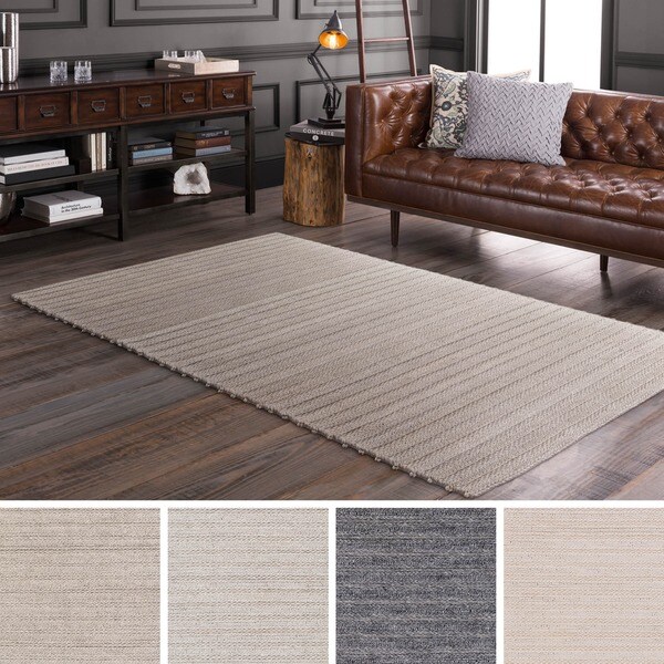 HandWoven Lexie Viscose/Wool Area Rug 8' x 10' Free Shipping Today