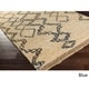 preview thumbnail 7 of 5, Hand-Knotted Dusky Jute Area Rug 4' x 6' - Blue