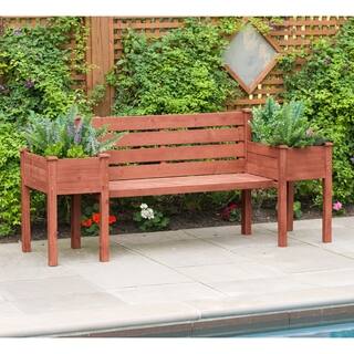 Garden Planter Bench at Overstock.com
