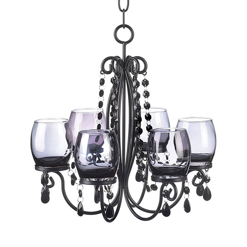 Romantic Elegant Glowing Candle Chandelier