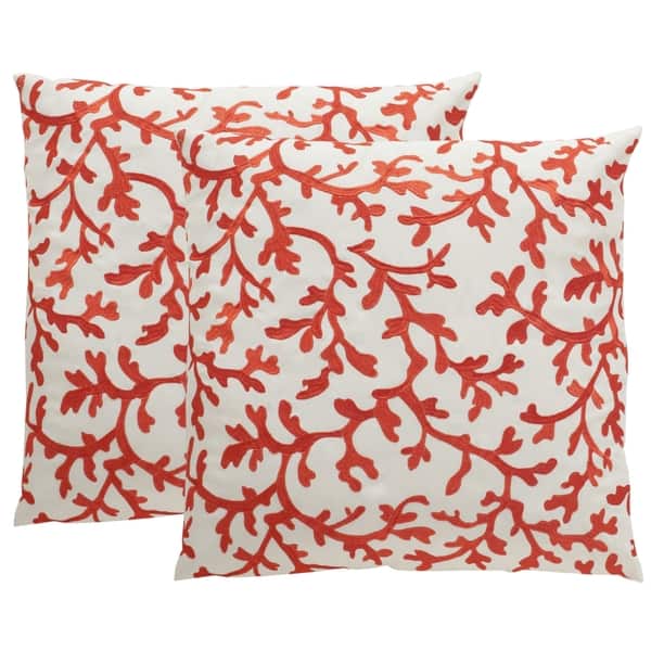 Shop Safavieh Soleil Coral All Over Indoor Outdoor Candy Red 20