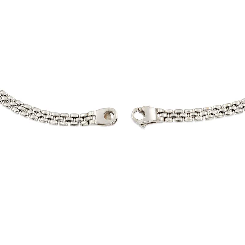 Kabella Luxe 18k White Gold 1 1/2ct TDW Diamonds Necklace (G-H, SI1-SI2) - White H-I