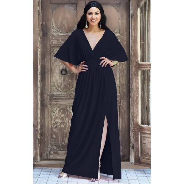 KOH KOH Women's V-Neck Batwing Sleeve Maxi Dress Extra Large in Ivory White (As Is Item) - Bed Bath & Beyond - 28495529 KOH KOH Women's V-Neck Batwing Sleeve Maxi Dress Extra Large in Ivory White (As Is Item) - Bed Bath & Beyond - 28495529