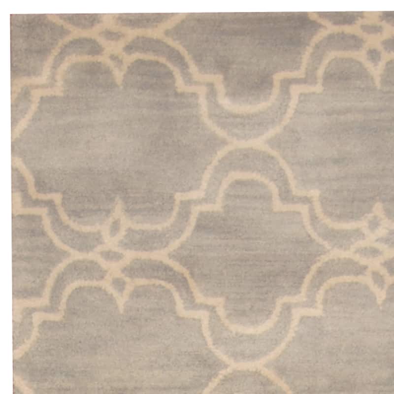 Handmade Tibetan Wool Rug (India) - 2'3 x 12'