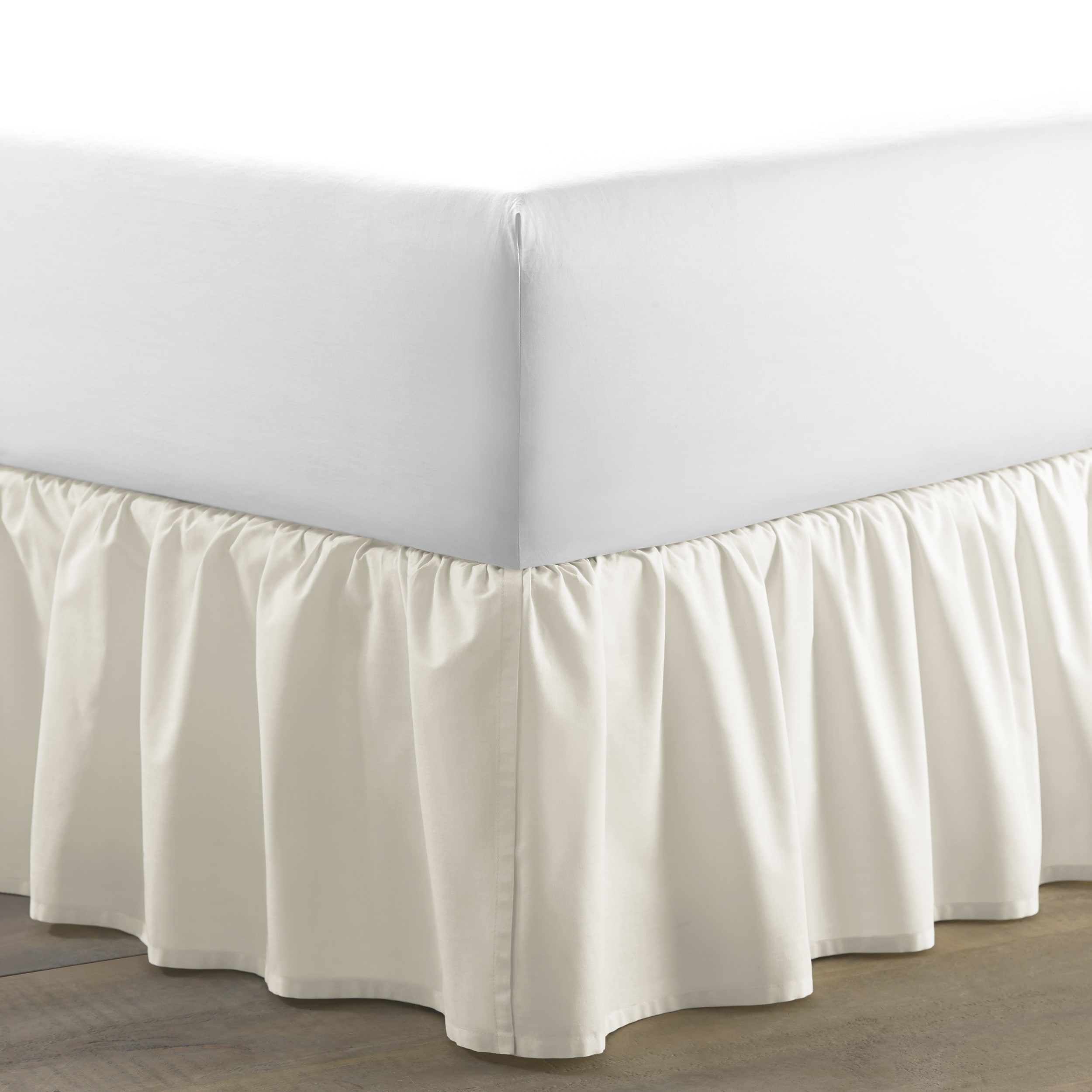 Laura Ashley Ivory Ruffled 15-inch Drop Bedskirt