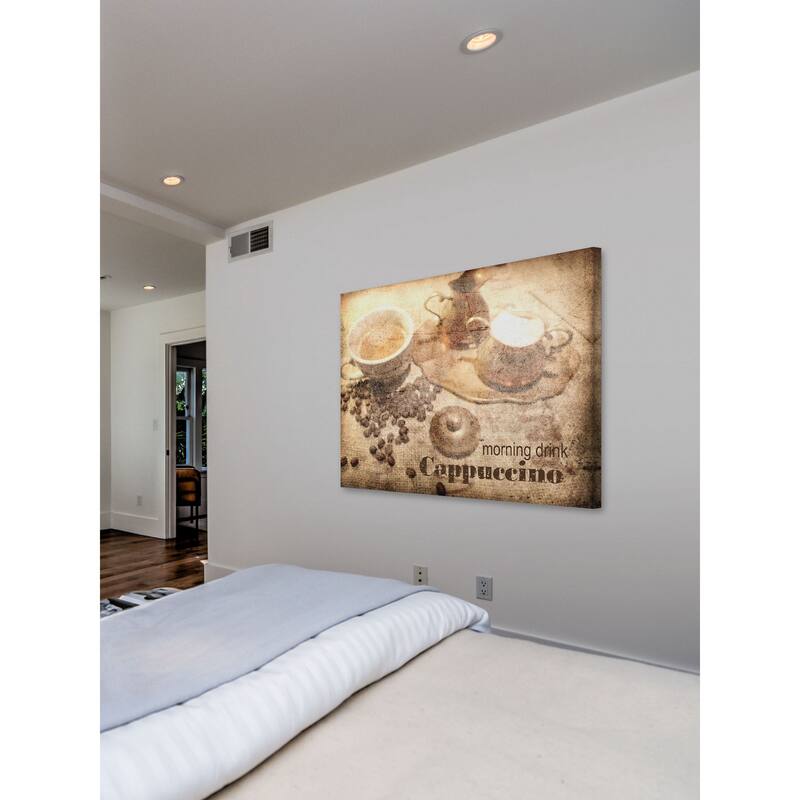 Marmont Hill - Cappuccino by Irena Orlov Painting Print on Canvas - Multi-Color