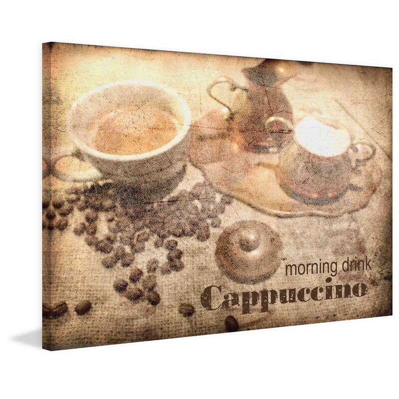 Marmont Hill - Cappuccino by Irena Orlov Painting Print on Canvas - Multi-Color