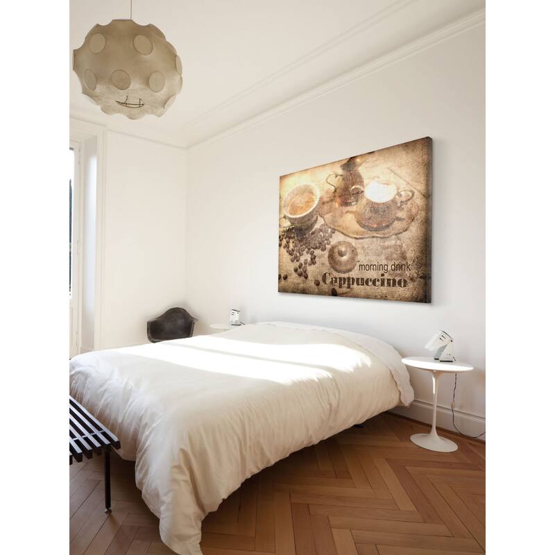 Marmont Hill - Cappuccino by Irena Orlov Painting Print on Canvas - Multi-Color