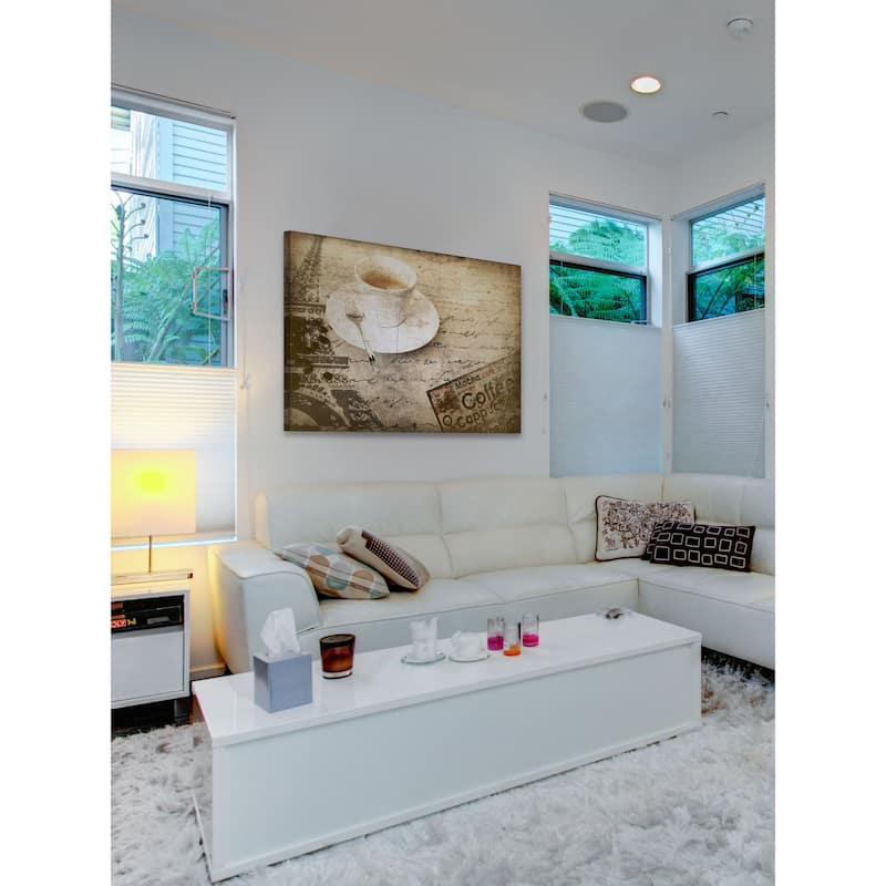 Marmont Hill - Coffee Drink by Irena Orlov Painting Print on Canvas - Multi-Color