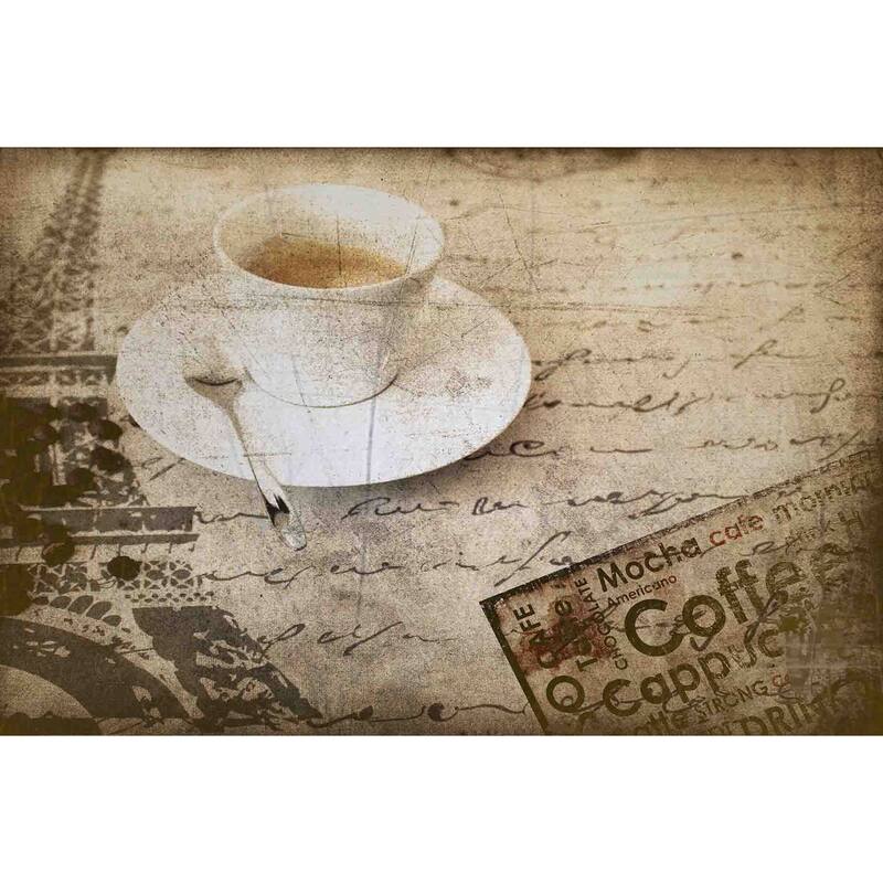Marmont Hill - Coffee Drink by Irena Orlov Painting Print on Canvas - Multi-Color