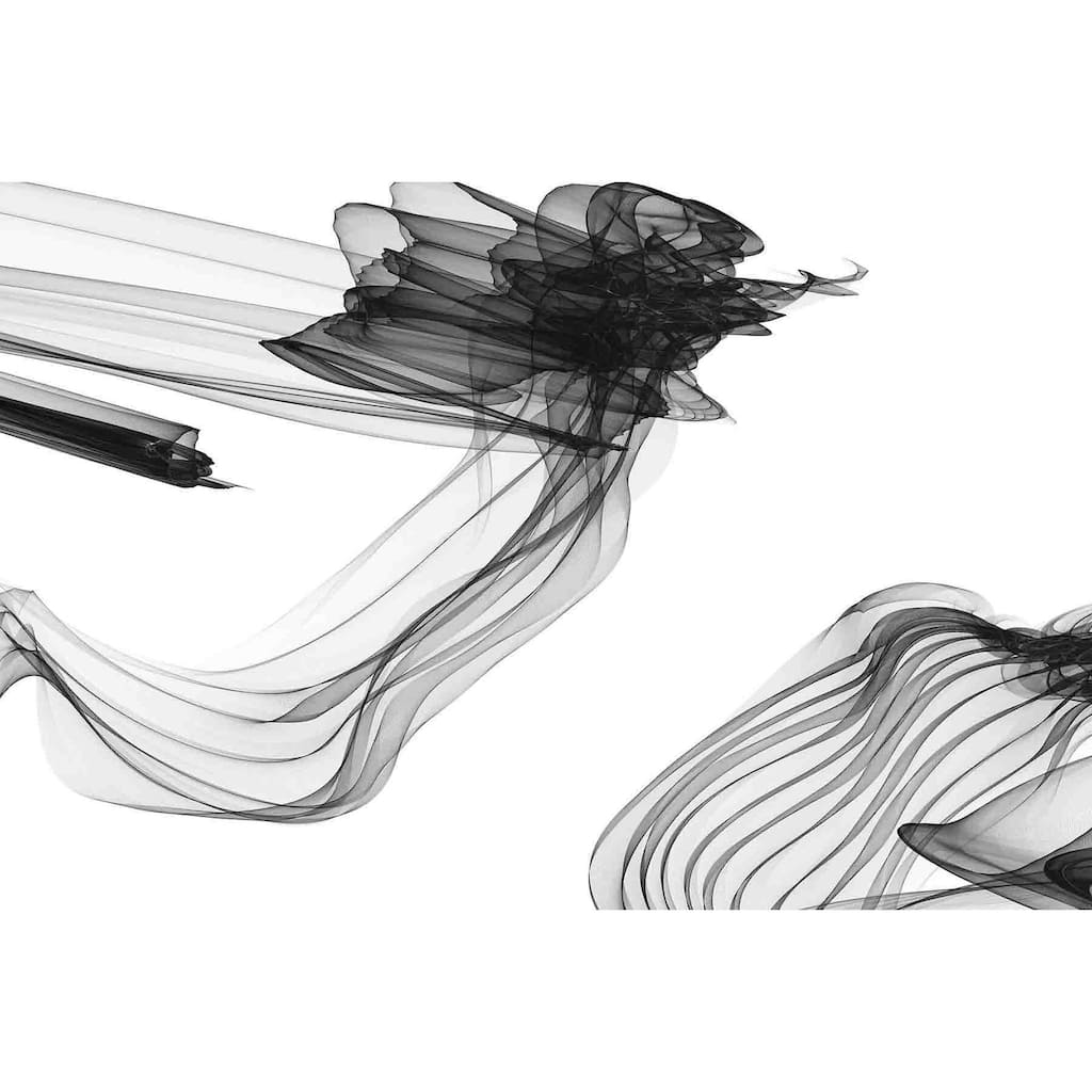 Marmont Hill - Abstract Black and White Art 2015-01-06-7 by Irena Orlov Painting Print on Canvas - Multi-Color