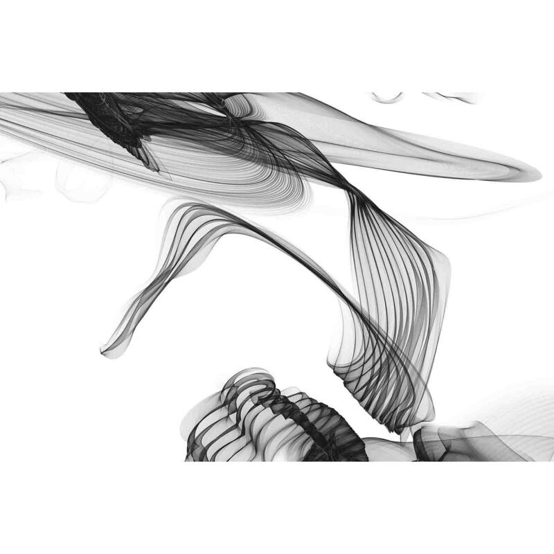 Marmont Hill - Abstract Black and White Art 2015-01-06-36 by Irena Orlov Painting Print on Canvas - Multi-Color