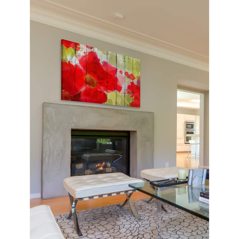 Marmont Hill - Beautiful In Red by Irena Orlov Painting Print on Canvas - Multi-Color