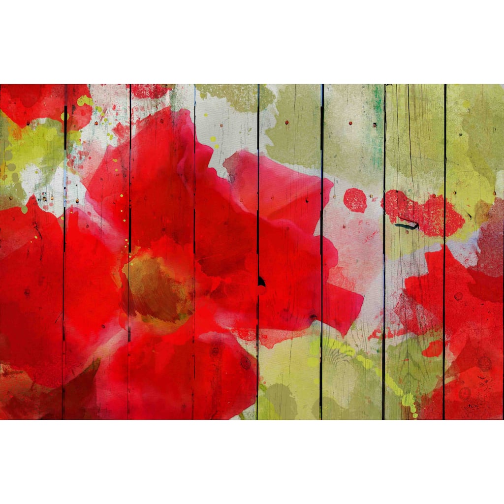 Marmont Hill - Beautiful In Red by Irena Orlov Painting Print on Canvas - Multi-Color