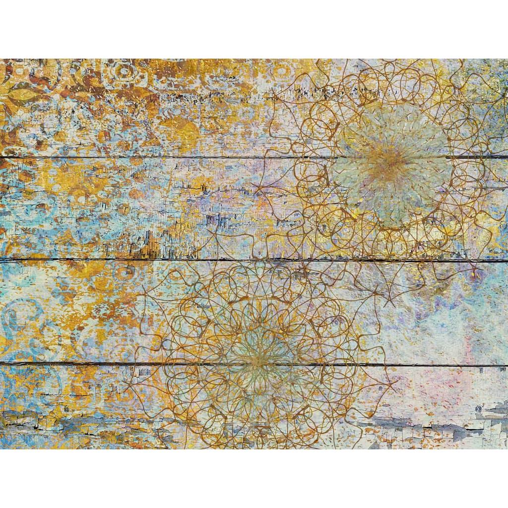 Marmont Hill - Vintage Abstract 5180 by Irena Orlov Painting Print on Canvas - Multi-Color