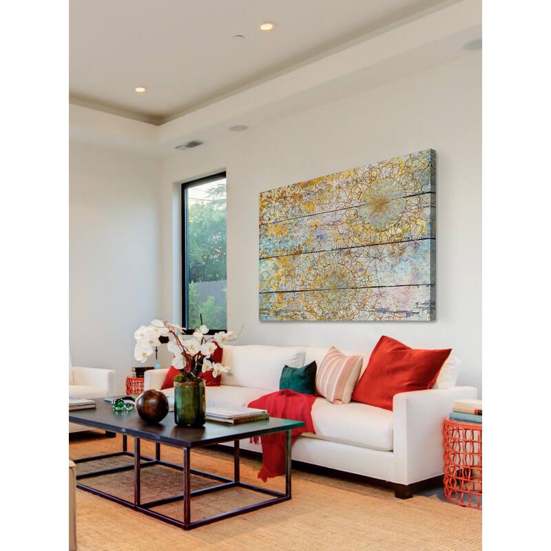 Marmont Hill - Vintage Abstract 5180 by Irena Orlov Painting Print on Canvas - Multi-Color