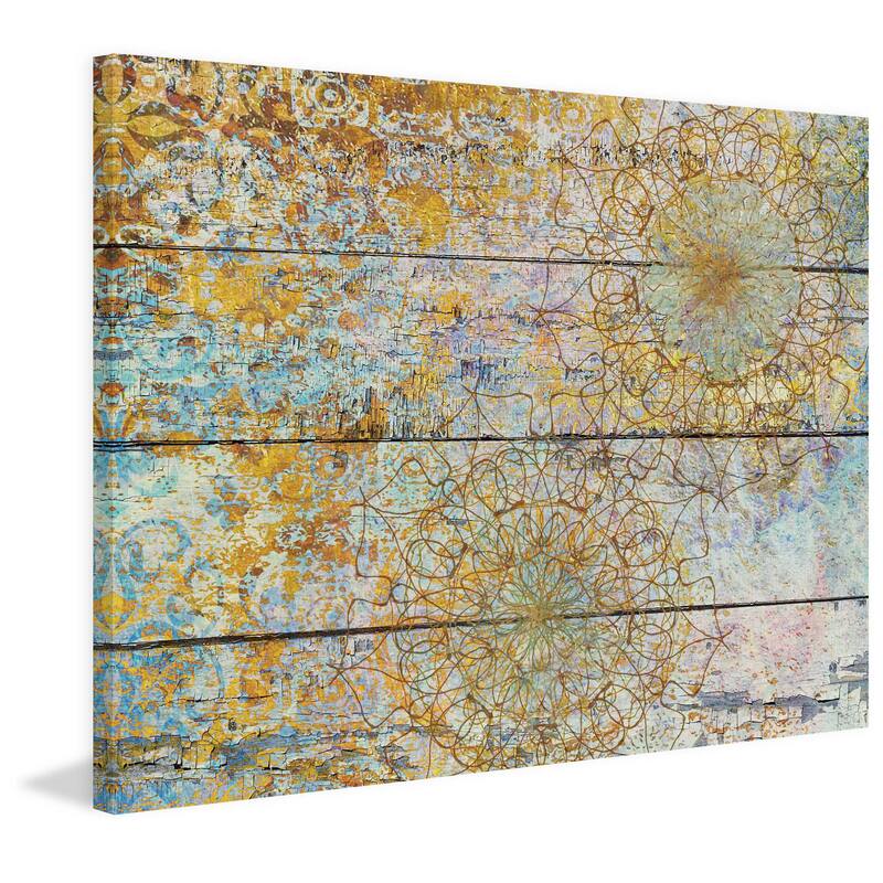 Marmont Hill - Vintage Abstract 5180 by Irena Orlov Painting Print on Canvas - Multi-Color