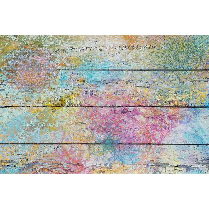Marmont Hill - Vintage Abstract 5182 by Irena Orlov Painting Print on Canvas - Multi-Color