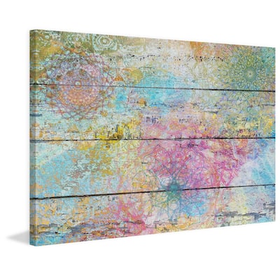 Marmont Hill - Vintage Abstract 5182 by Irena Orlov Painting Print on Canvas - Multi-Color