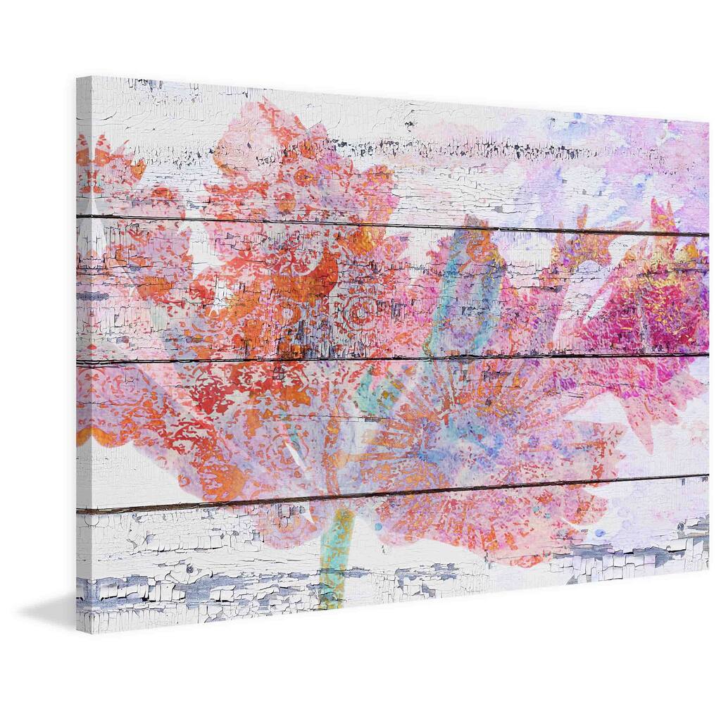 Marmont Hill - Floral Vintage by Irena Orlov Painting Print on Canvas - Multi-Color