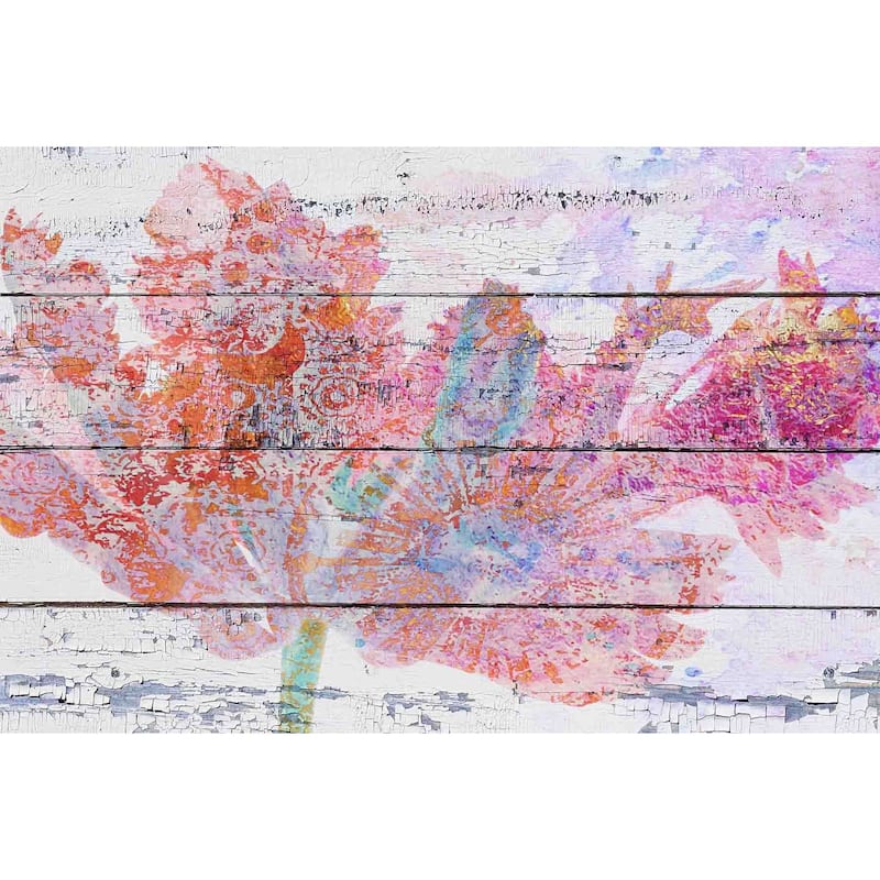 Marmont Hill - Floral Vintage by Irena Orlov Painting Print on Canvas - Multi-Color
