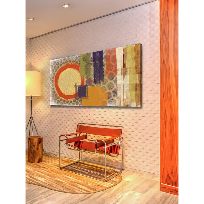 Marmont Hill - Horizon by Irena Orlov Painting Print on Canvas - Multi-Color