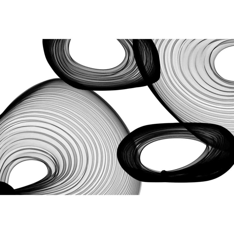 Marmont Hill - Abstract Black and White 21-58-07 by Irena Orlov Painting Print on Canvas - Multi-Color