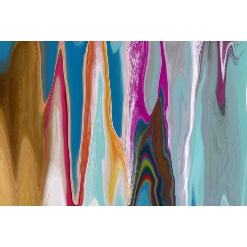 Marmont Hill - Ocean Movement II by Irena Orlov Painting Print on Canvas - Multi-Color
