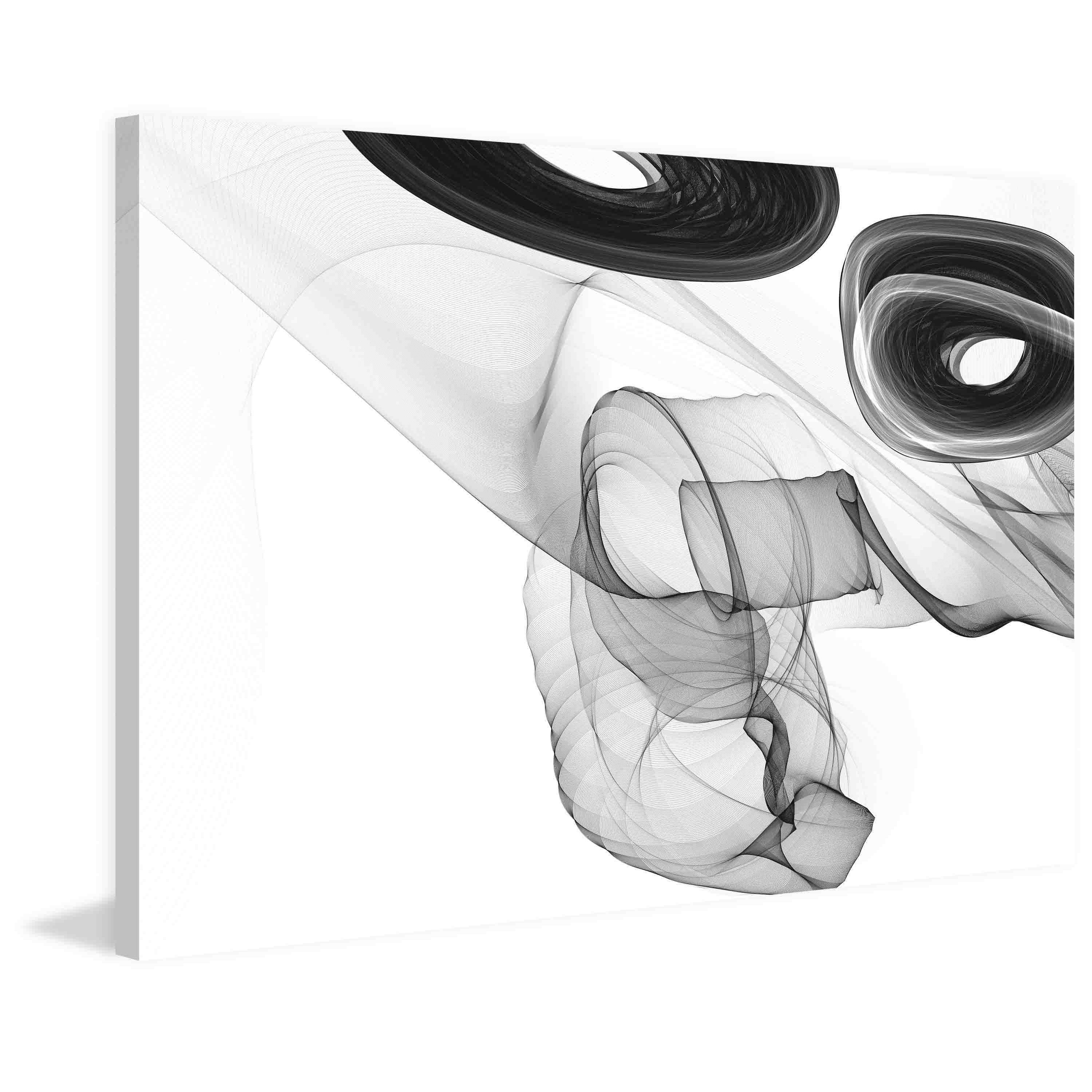 Marmont Hill Handmade Olive Square II Painting Print on Canvas Bed