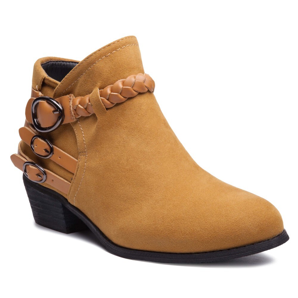 Details about / Bernie Mev Chesca Womens Ankle Boots Block Heel Shoes Party Booties Size Black