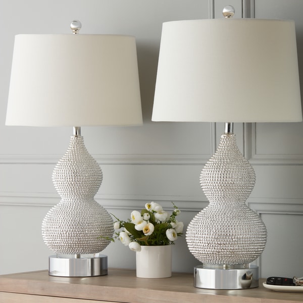 Shop Abbyson Beaded Table Lamp (Set of 2) - On Sale - Free Shipping Today - Overstock.com - 10992577