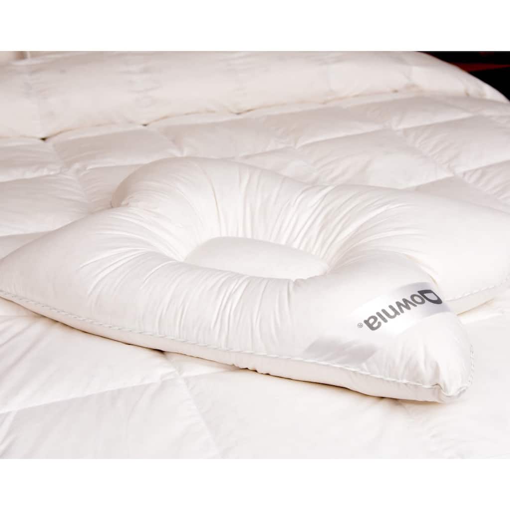Downia Cotton Cervicalopedic Down Pillow - White