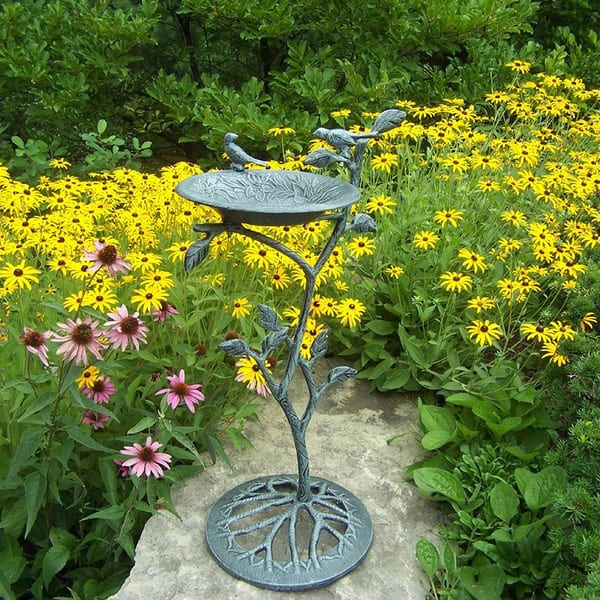 Premium Meadow Bird Bath - On Sale - Bed Bath & Beyond - 10992678