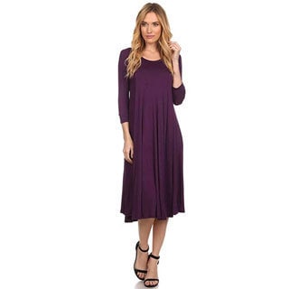 Shop Elan Women's Striped Convertible 8-way Cover-up Dress - Free ...