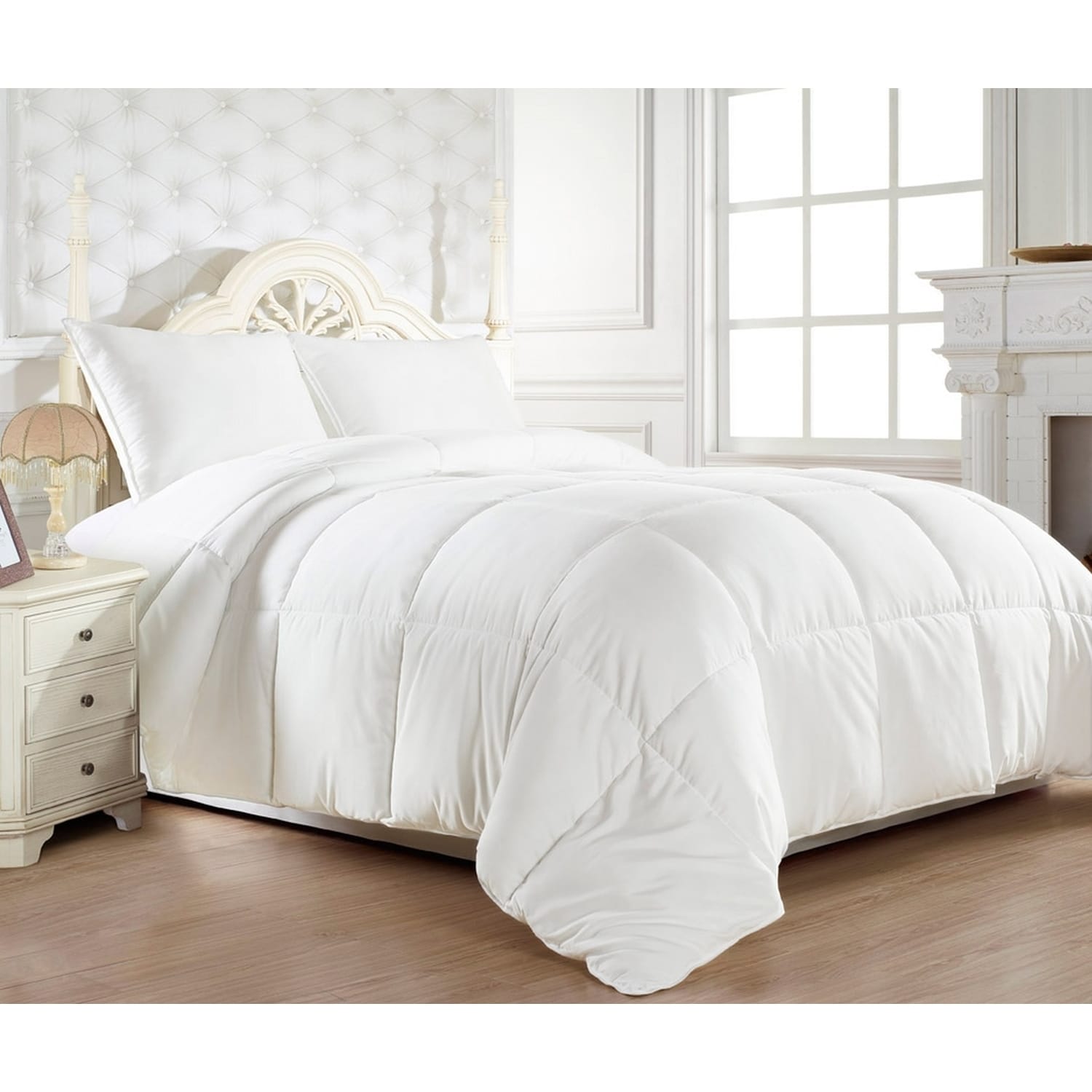 Elegant Comfort 1200 Thread Count Egyptian Cotton Down Alternative Double-filled Comforter