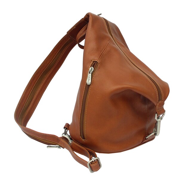 leather hobo sling bag