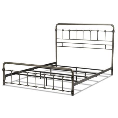 The Gray Barn Spade Snap Bed in Weathered Nickel Finish