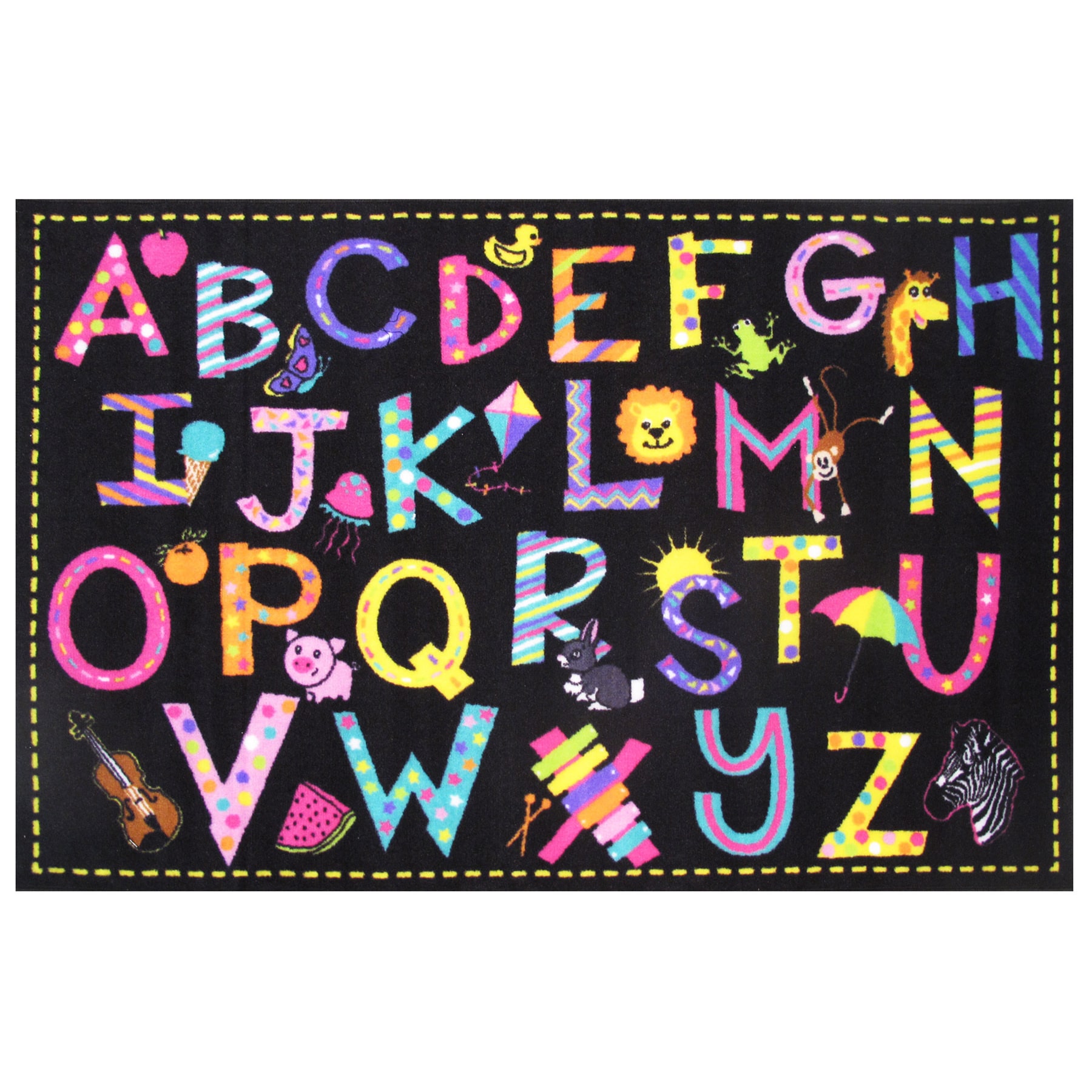 A2z Fun Area Rug 6 8 X 10 On 10996598 A2z Fun Area Rug 6 8 X 10