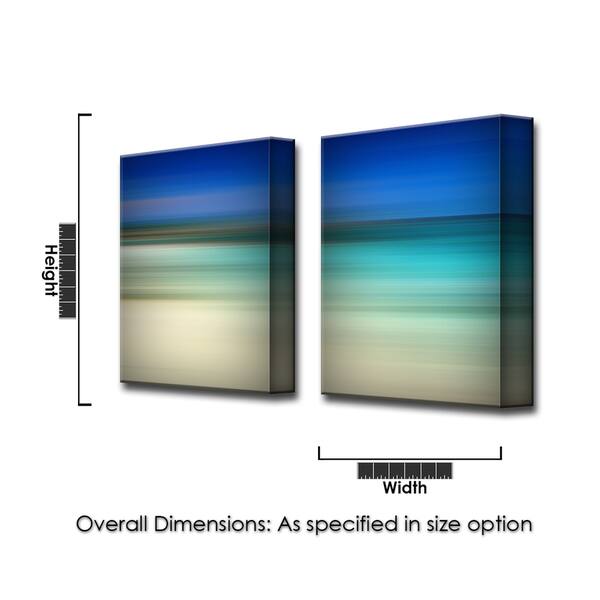 Blur Stripes XLVII' 2-Piece Wrapped Canvas Wall Art Set - Bed Bath ...