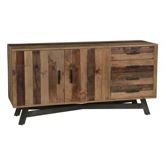 Holden Reclaimed Wood 65-inch Sideboard by Kosas Home - Bed Bath ...