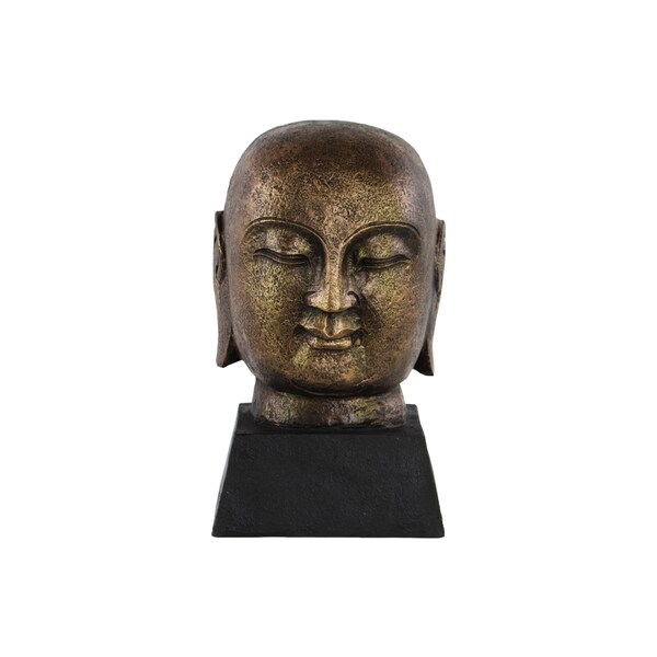 resin buddha head